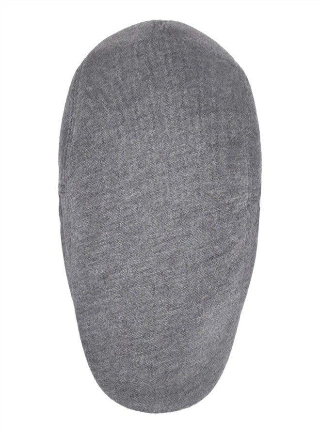 VOBOOM Men Newsboy Cap Cotton Flat Ivy Gatsby Driving Hat (Dark Grey) - Image 5